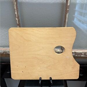 Vintage wood artist palette